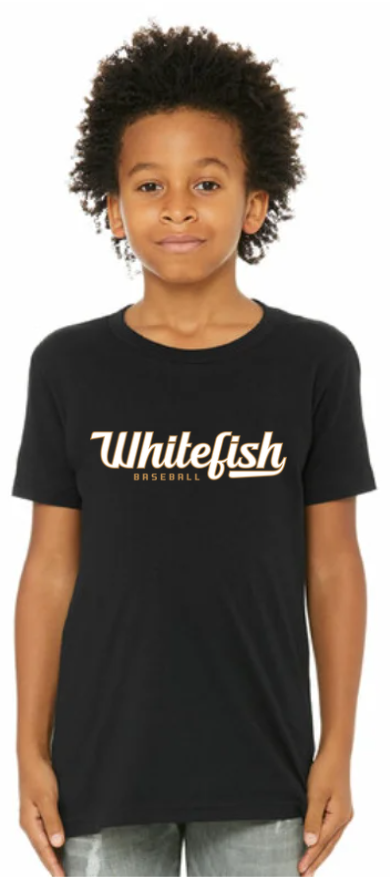 Whitefish Baseball Tee (Youth)