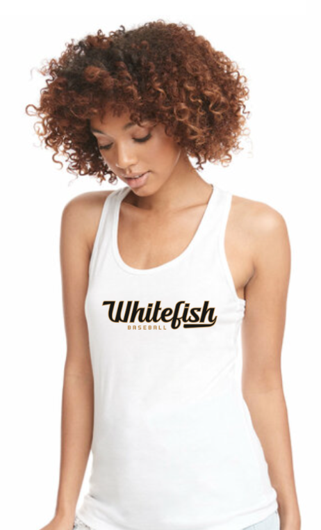 Whitefish Baseball Tank Top (Women's)