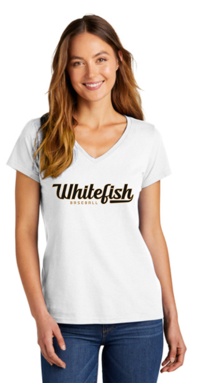 Whitefish Baseball V-Neck (Women's)