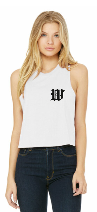 W Racerback Crop Tank (Women's)