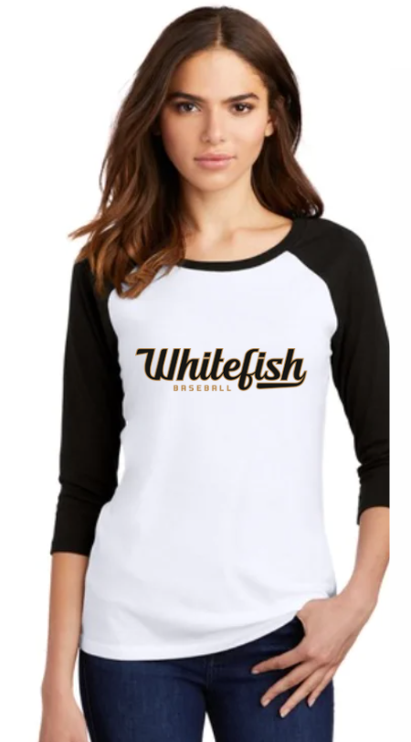 Whitefish Baseball, Baseball Tee (Women's)